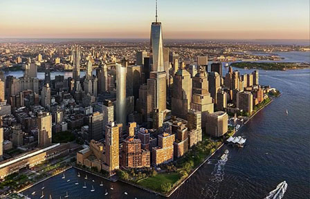 ▲建成后将成为曼哈顿金融城的标志性建筑之一