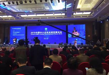 OPING欧品冉鑫出席2015中国中小企业全球发展论坛