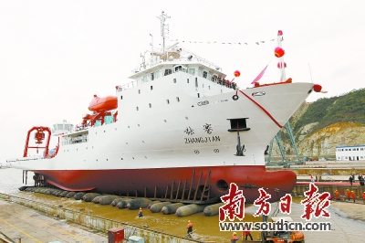 科考母船“张謇”号建成将配万米级载人深潜器